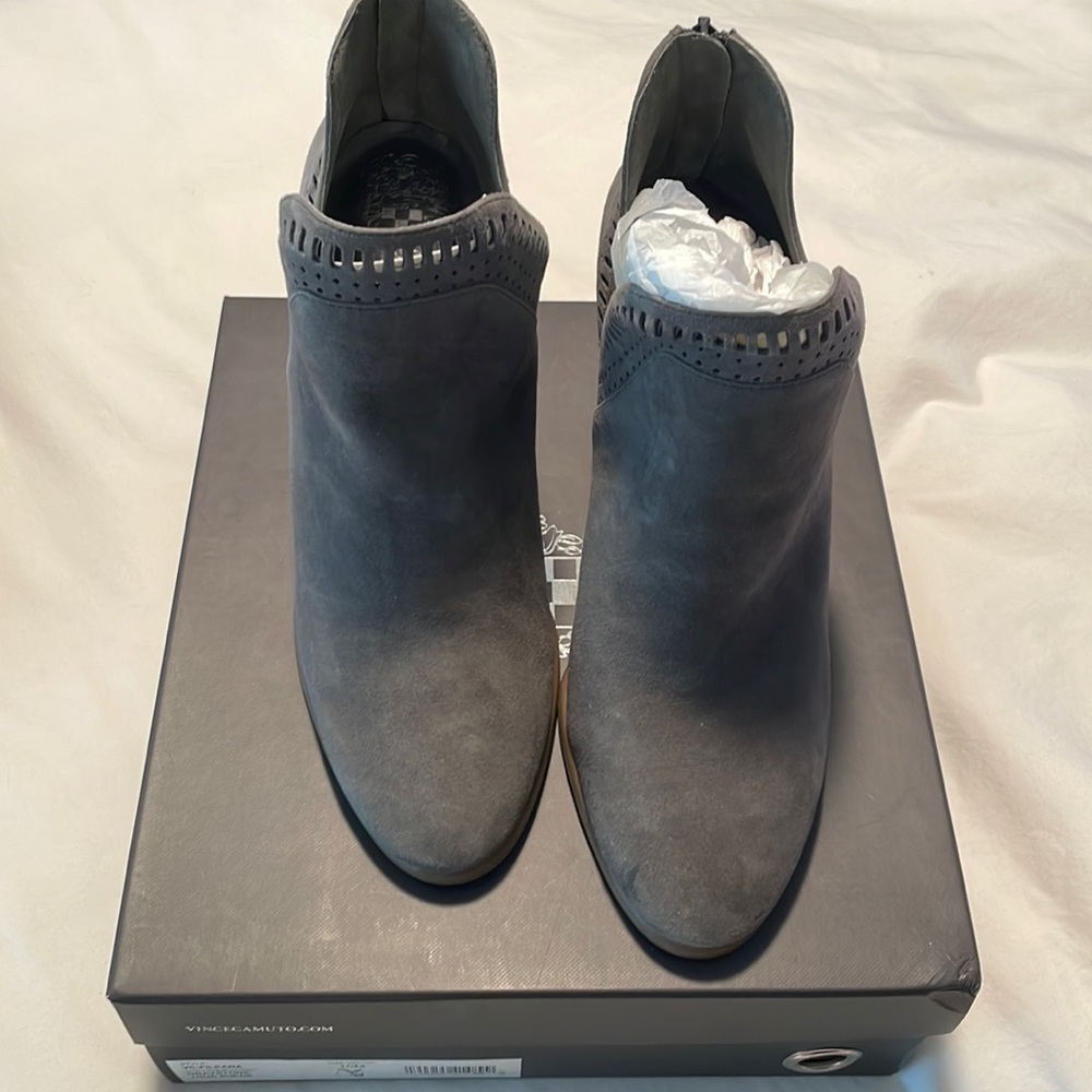 Gray Booties - Size 10
